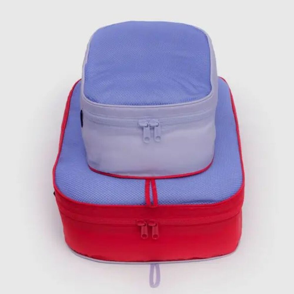 NWT Baggu Packing Cube Set - Mesh Berry Mix